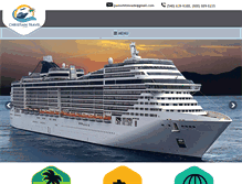 Tablet Screenshot of christiantravel-va.com